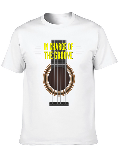 In Charge of The Groove Guitar Graphic Tee