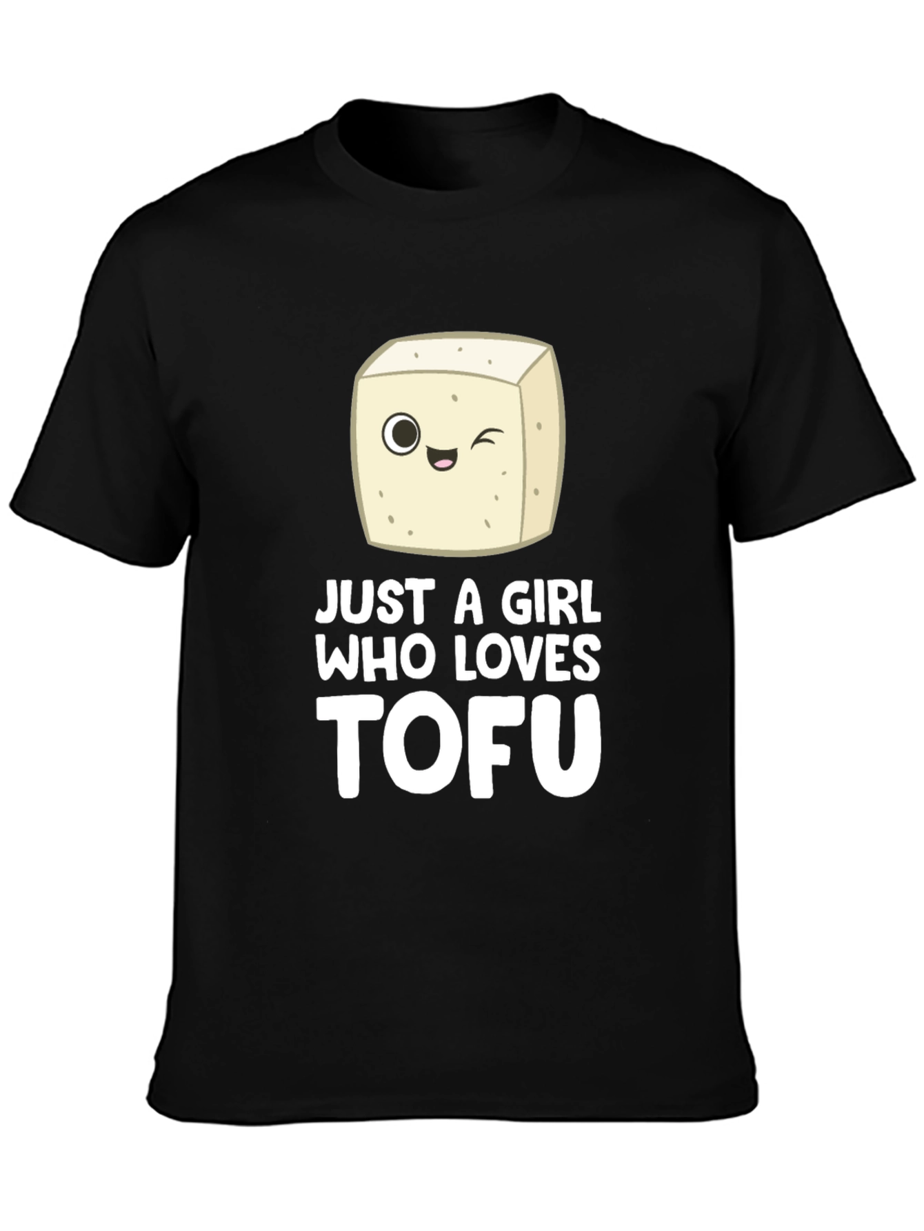 Just a Girl Who Loves Tofu - Graphic T-Shirt
