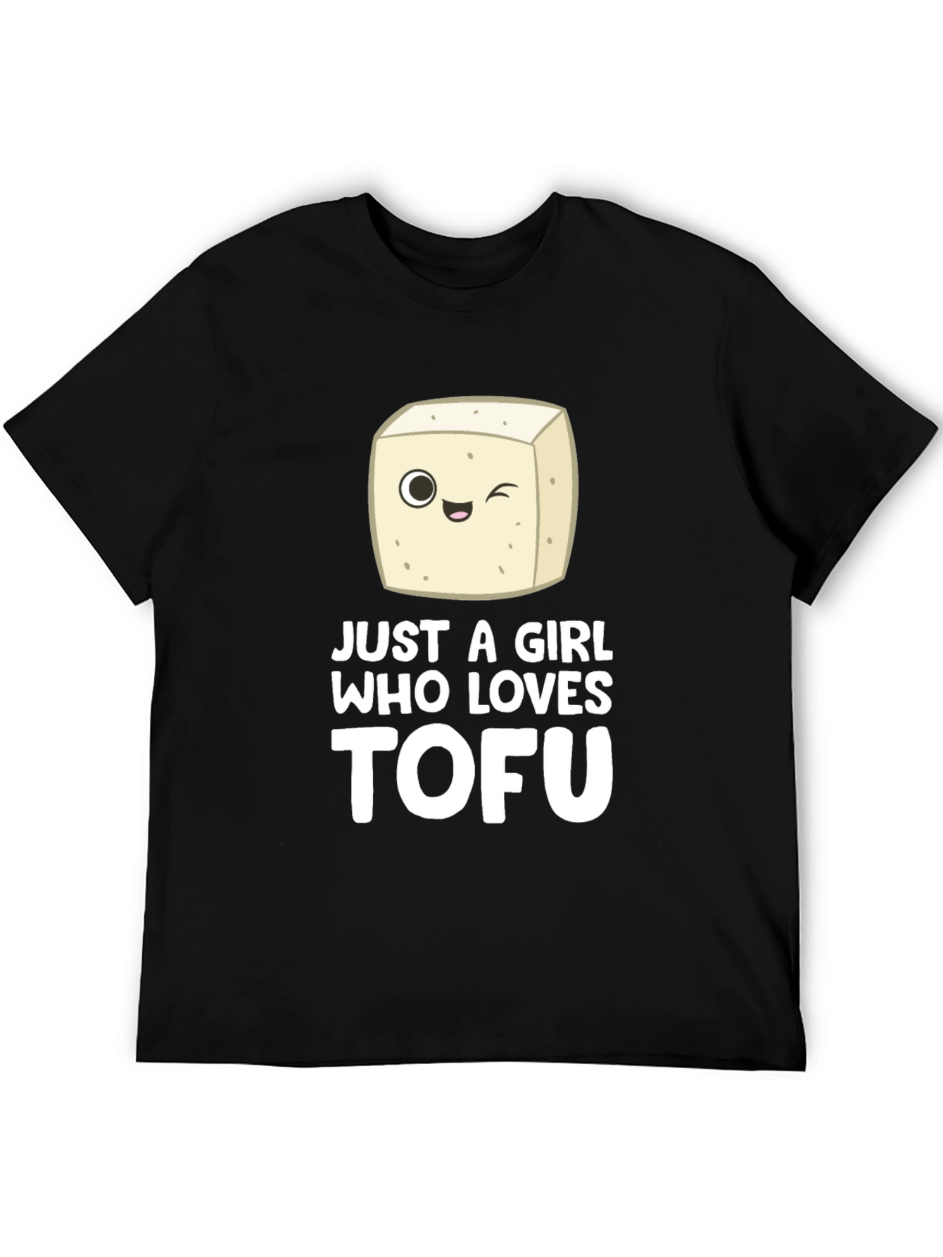 Just a Girl Who Loves Tofu - Graphic T-Shirt