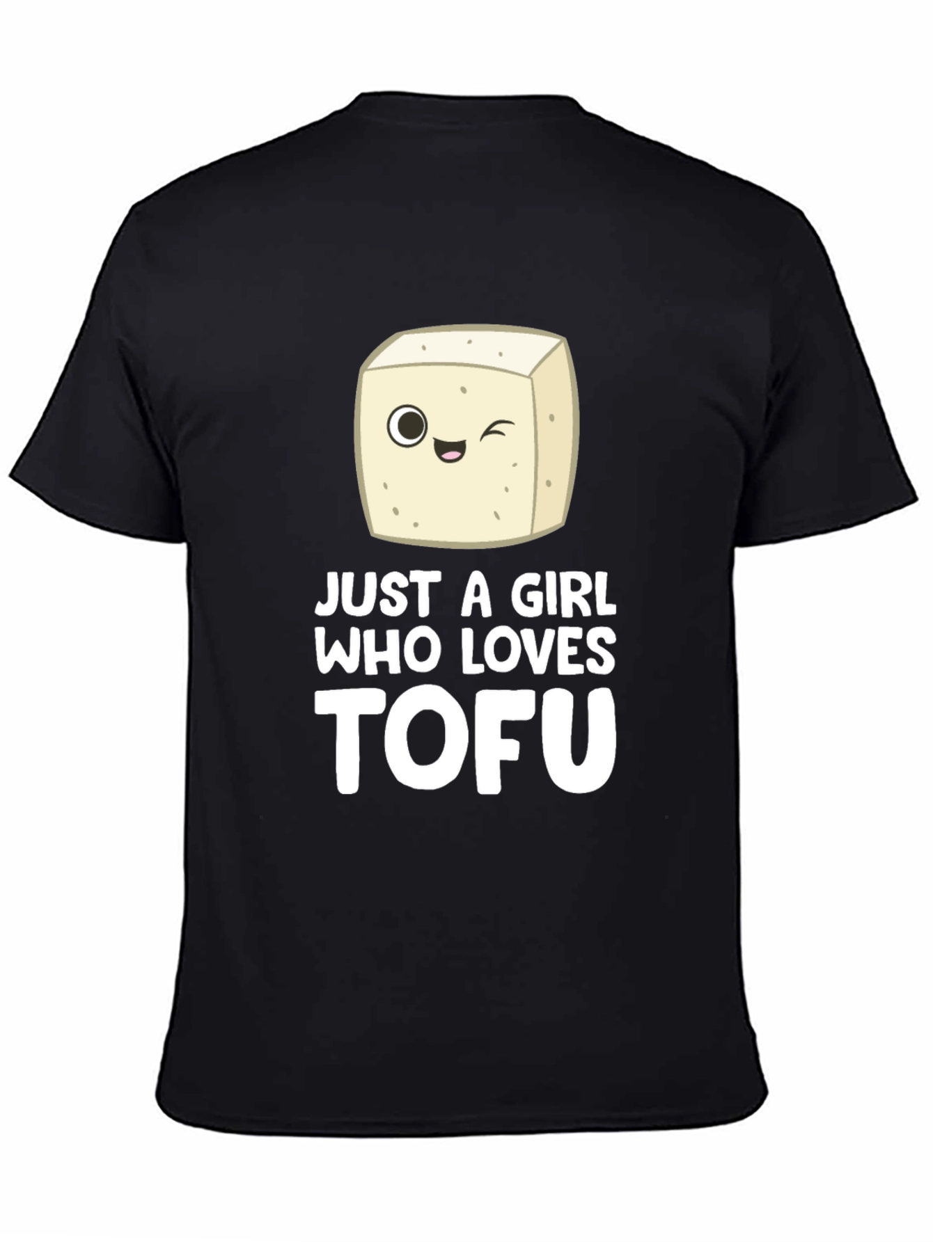 Just a Girl Who Loves Tofu - Graphic T-Shirt