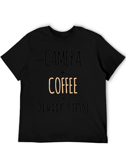 Camera + Coffee = Perfection T-Shirt