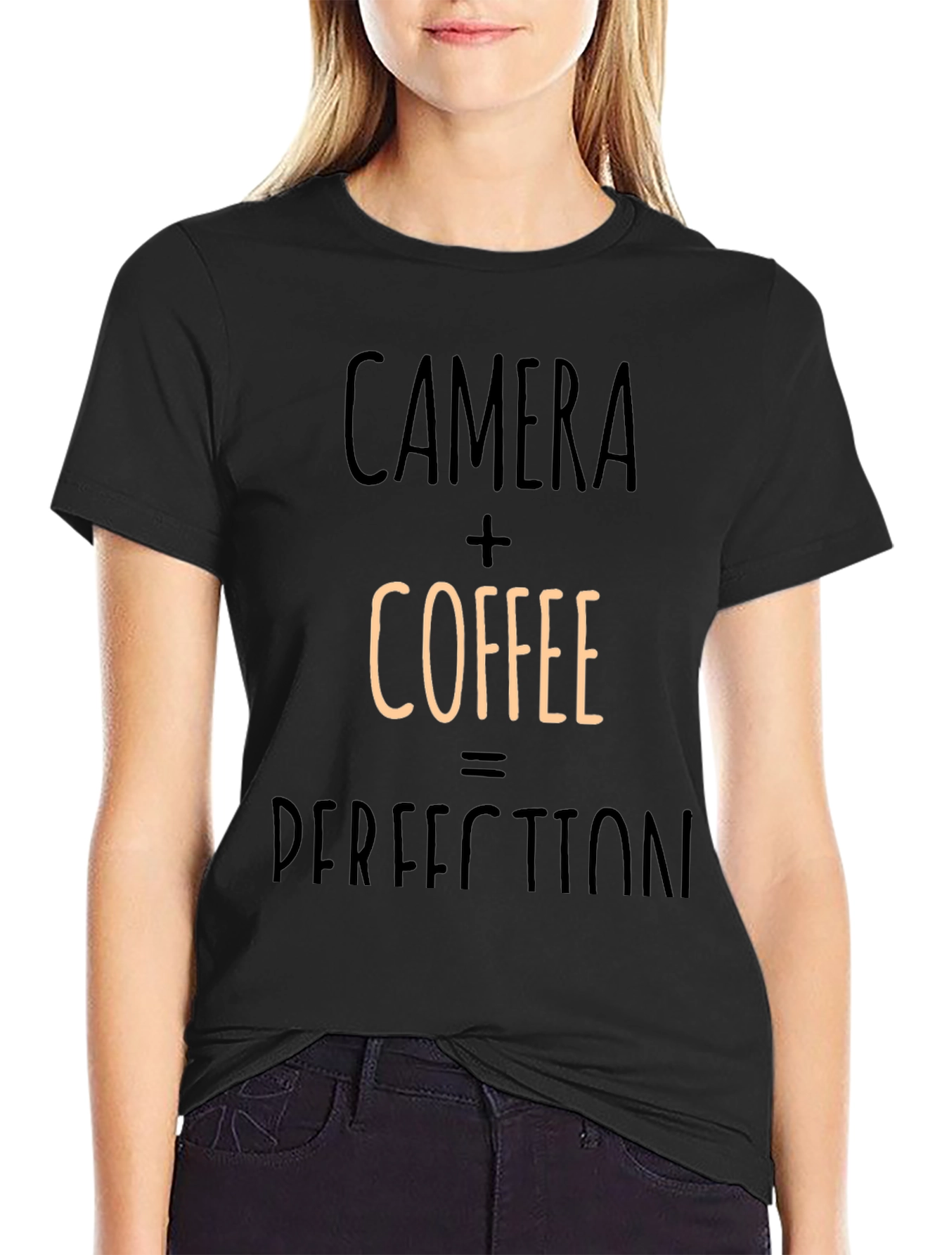 Camera + Coffee = Perfection T-Shirt