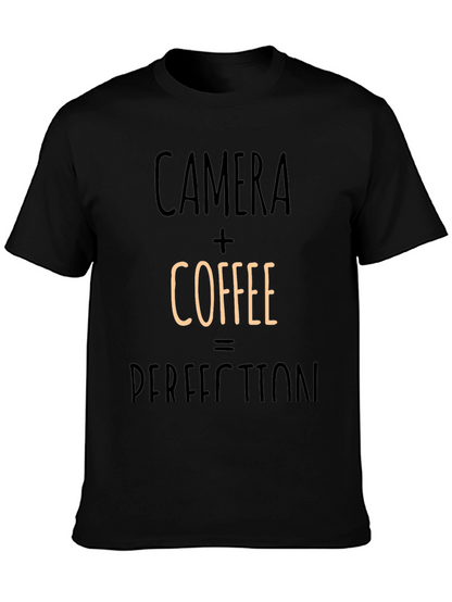 Camera + Coffee = Perfection T-Shirt