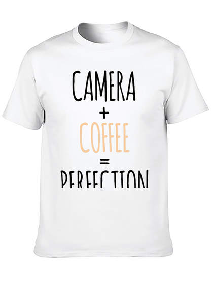 Camera + Coffee = Perfection T-Shirt