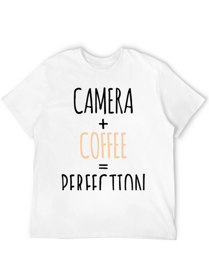 Camera + Coffee = Perfection T-Shirt