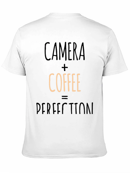 Camera + Coffee = Perfection T-Shirt