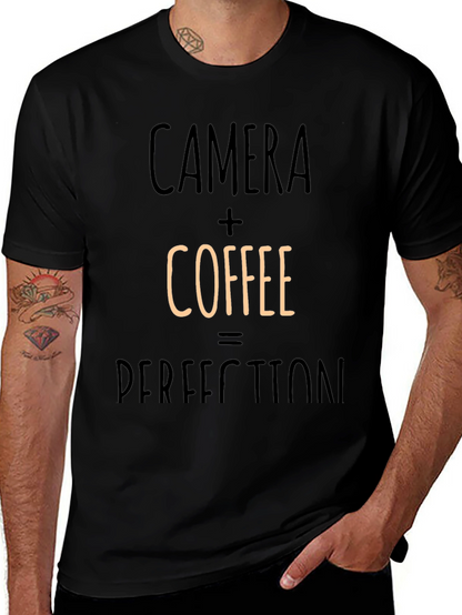 Camera + Coffee = Perfection T-Shirt