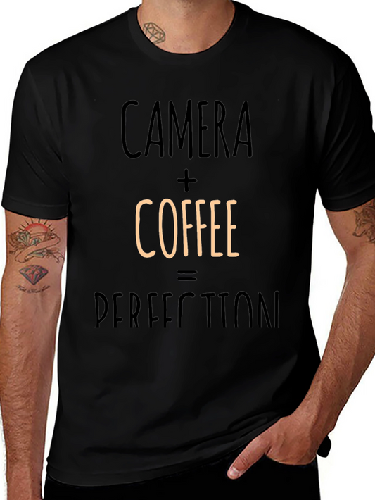 Camera + Coffee = Perfection T-Shirt