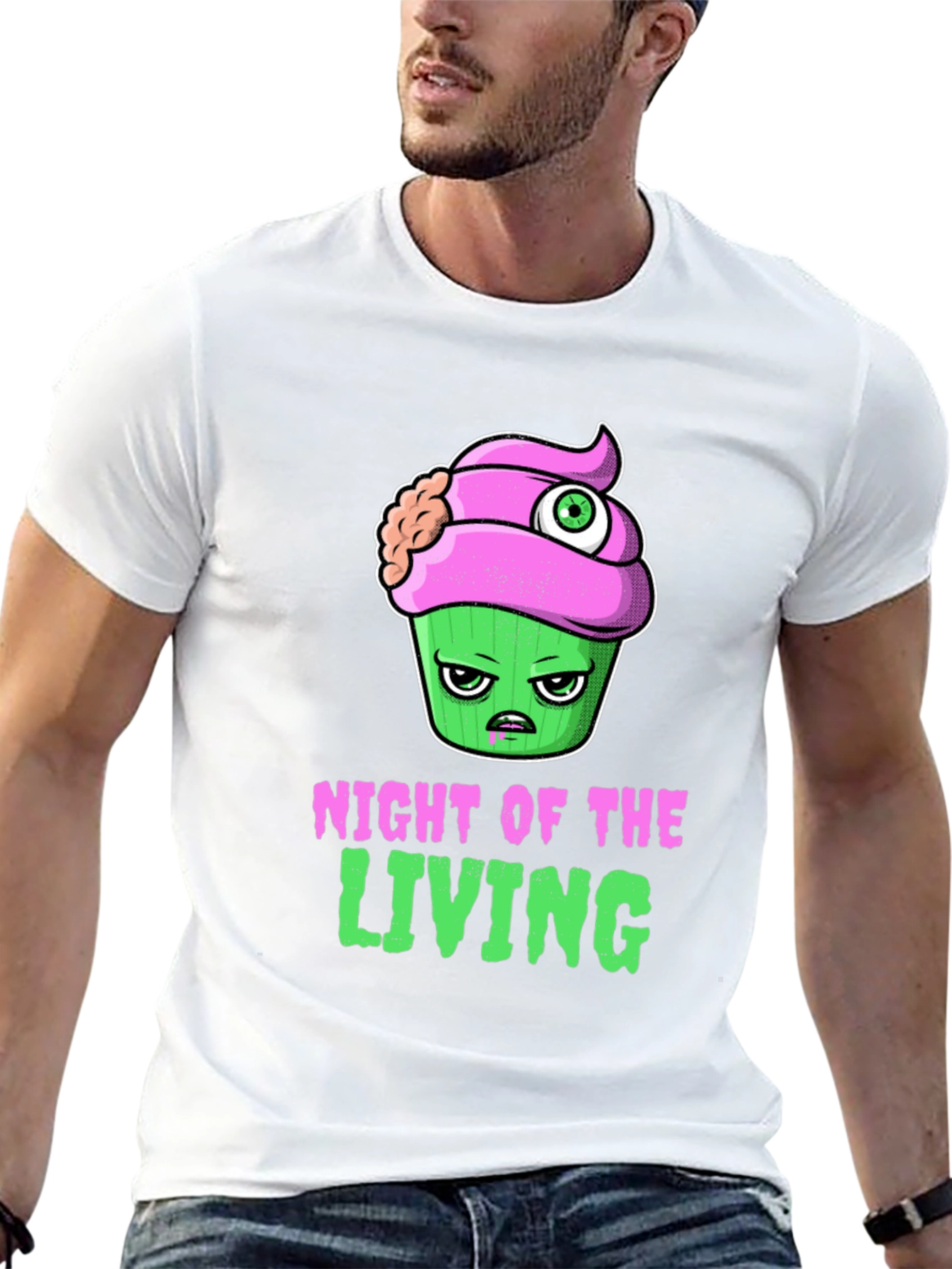 Zombie Cupcake Night of the Living T-Shirt