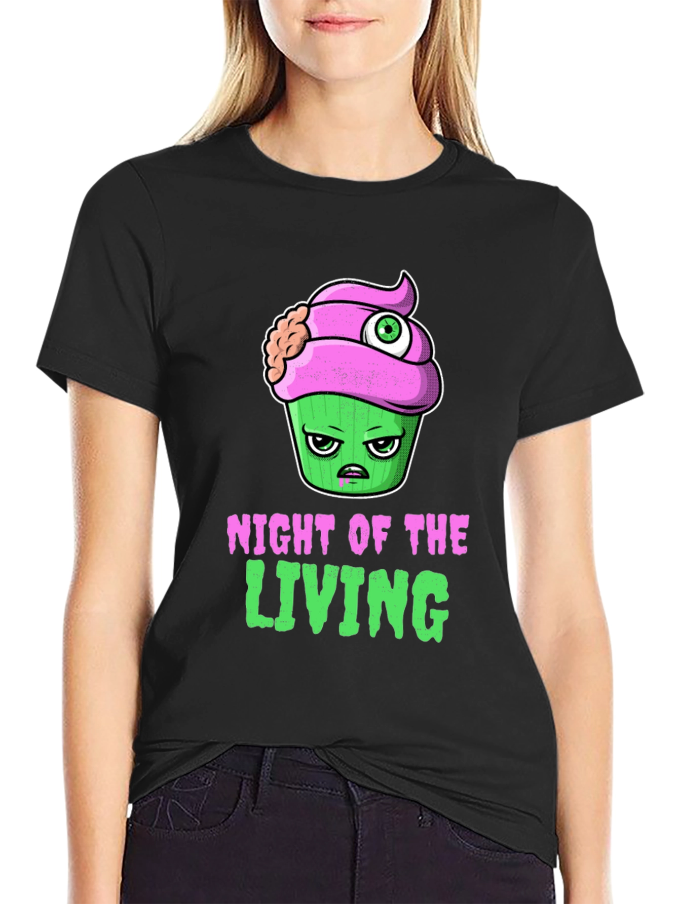 Zombie Cupcake Night of the Living T-Shirt