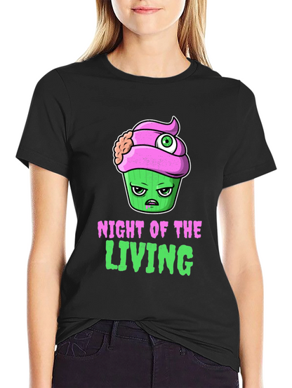 Zombie Cupcake Night of the Living T-Shirt