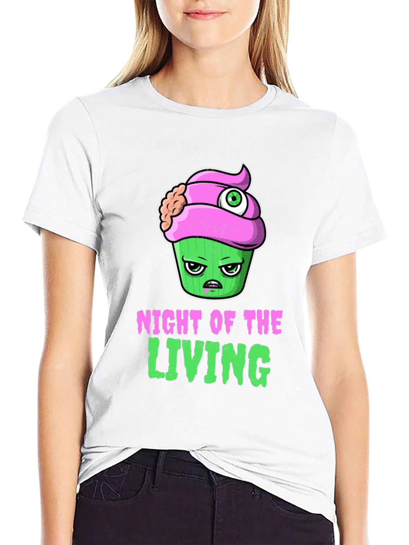 Zombie Cupcake Night of the Living T-Shirt