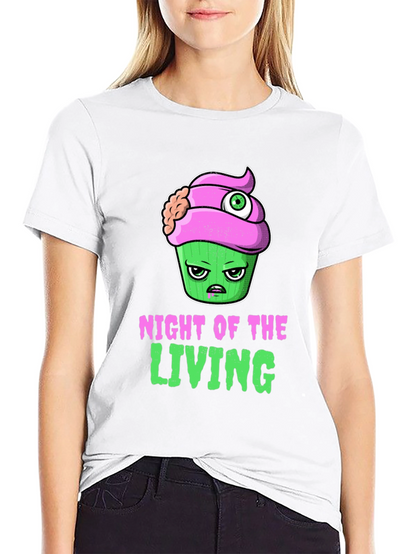 Zombie Cupcake Night of the Living T-Shirt