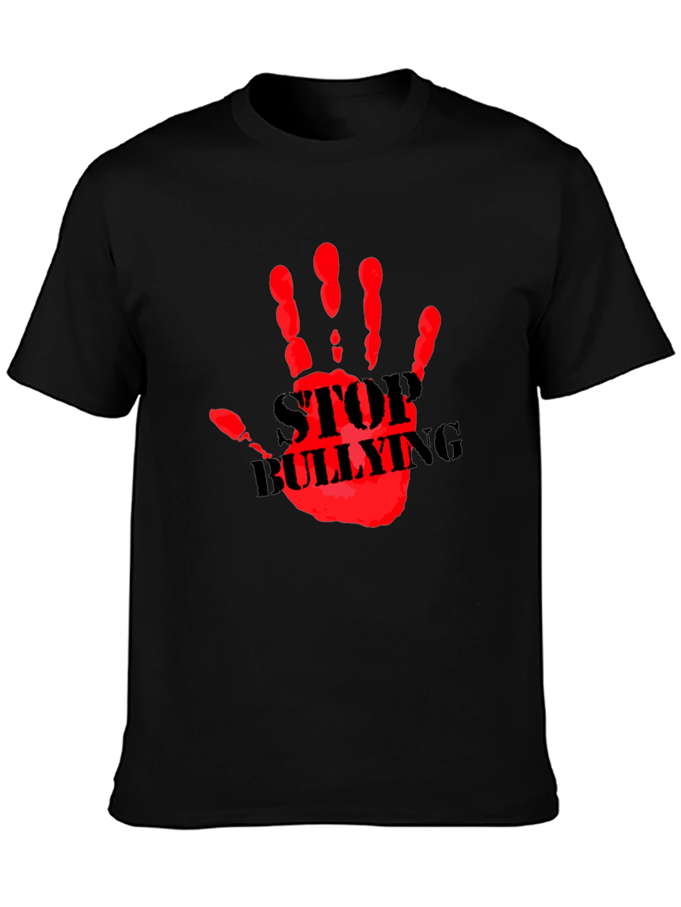 Stop Bullying Graphic Print T-Shirt