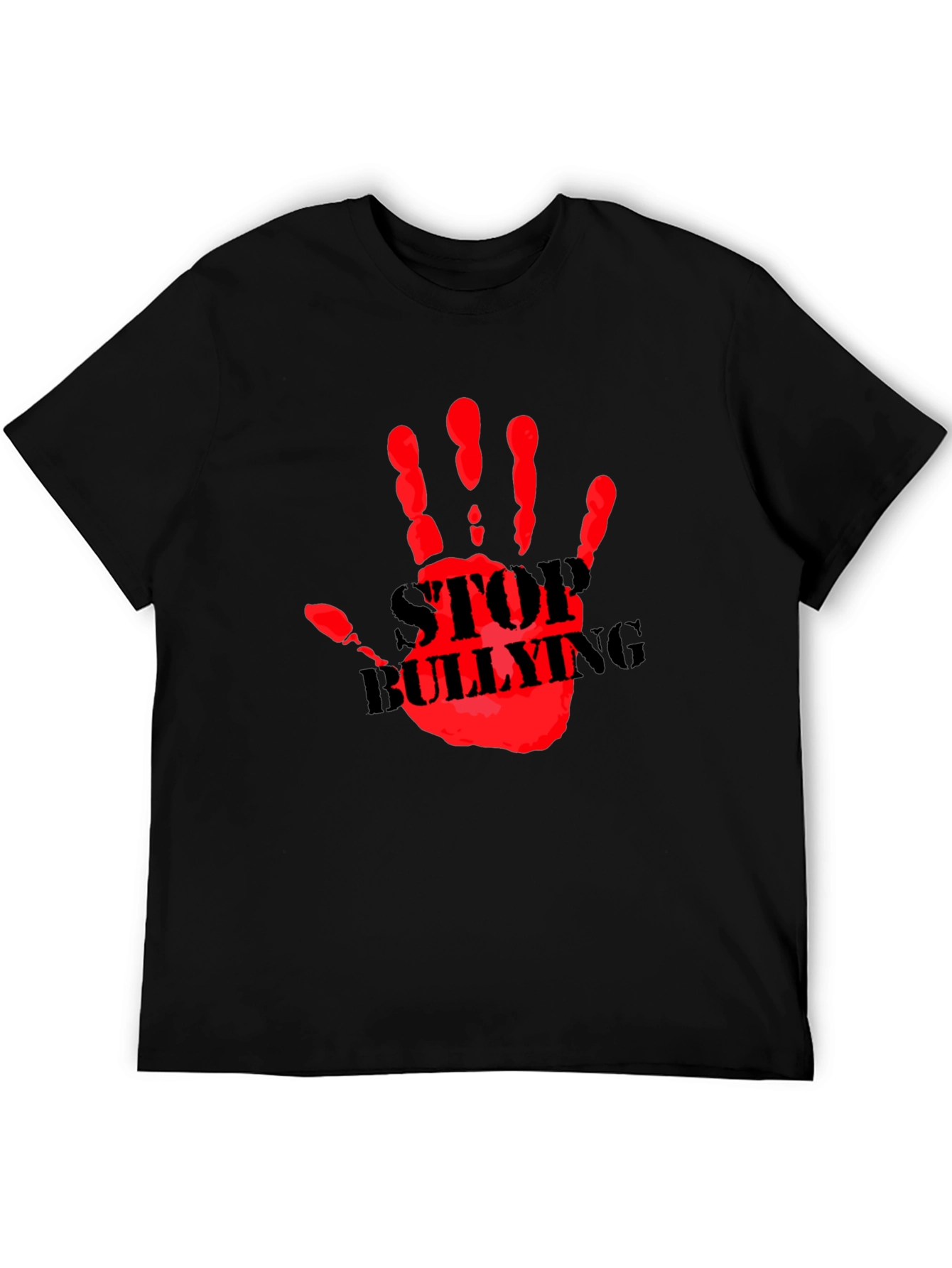 Stop Bullying Graphic Print T-Shirt