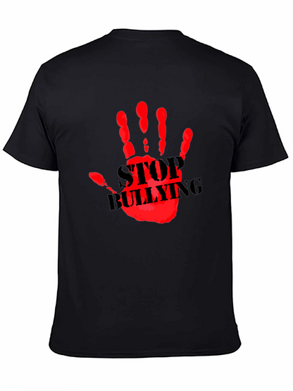Stop Bullying Graphic Print T-Shirt