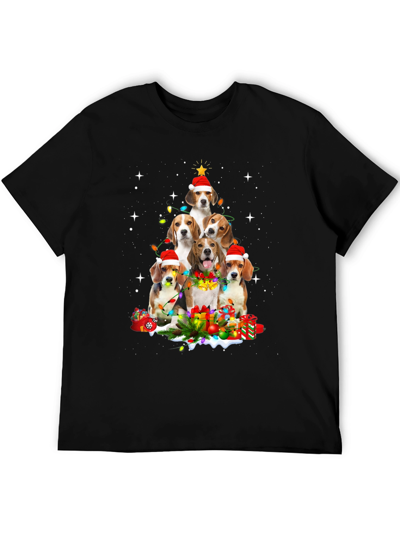 Beagle Christmas Tree T-Shirt