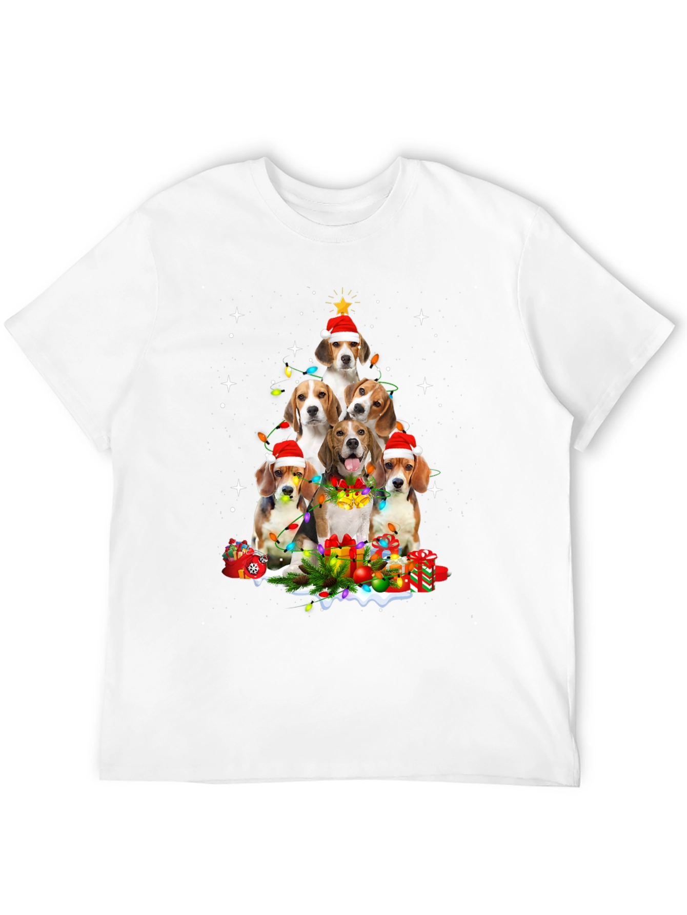 Beagle Christmas Tree T-Shirt