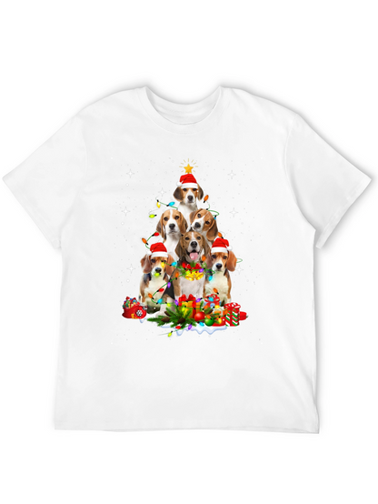 Beagle Christmas Tree T-Shirt