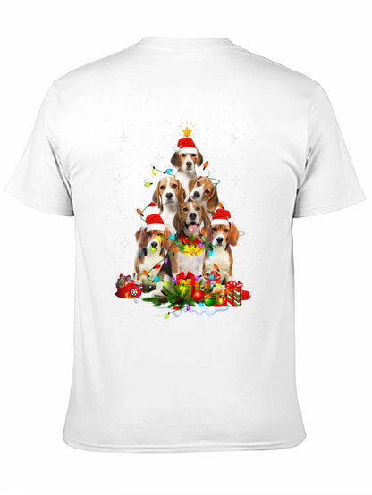 Beagle Christmas Tree T-Shirt
