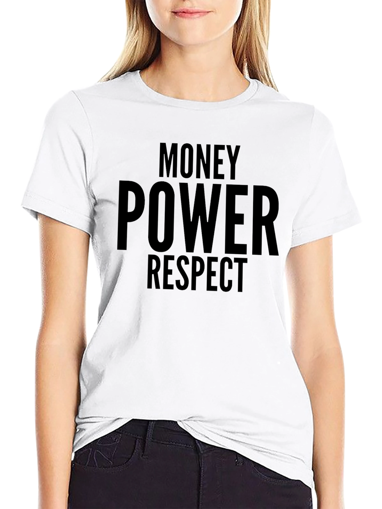 Money Power Respect Graphic T-Shirt
