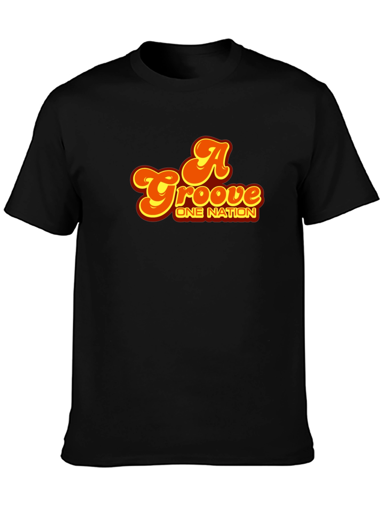 Groove One Nation Graphic Tee - Retro Style