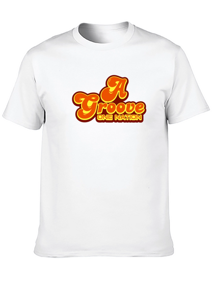 Groove One Nation Graphic Tee - Retro Style