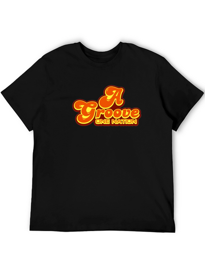 Groove One Nation Graphic Tee - Retro Style