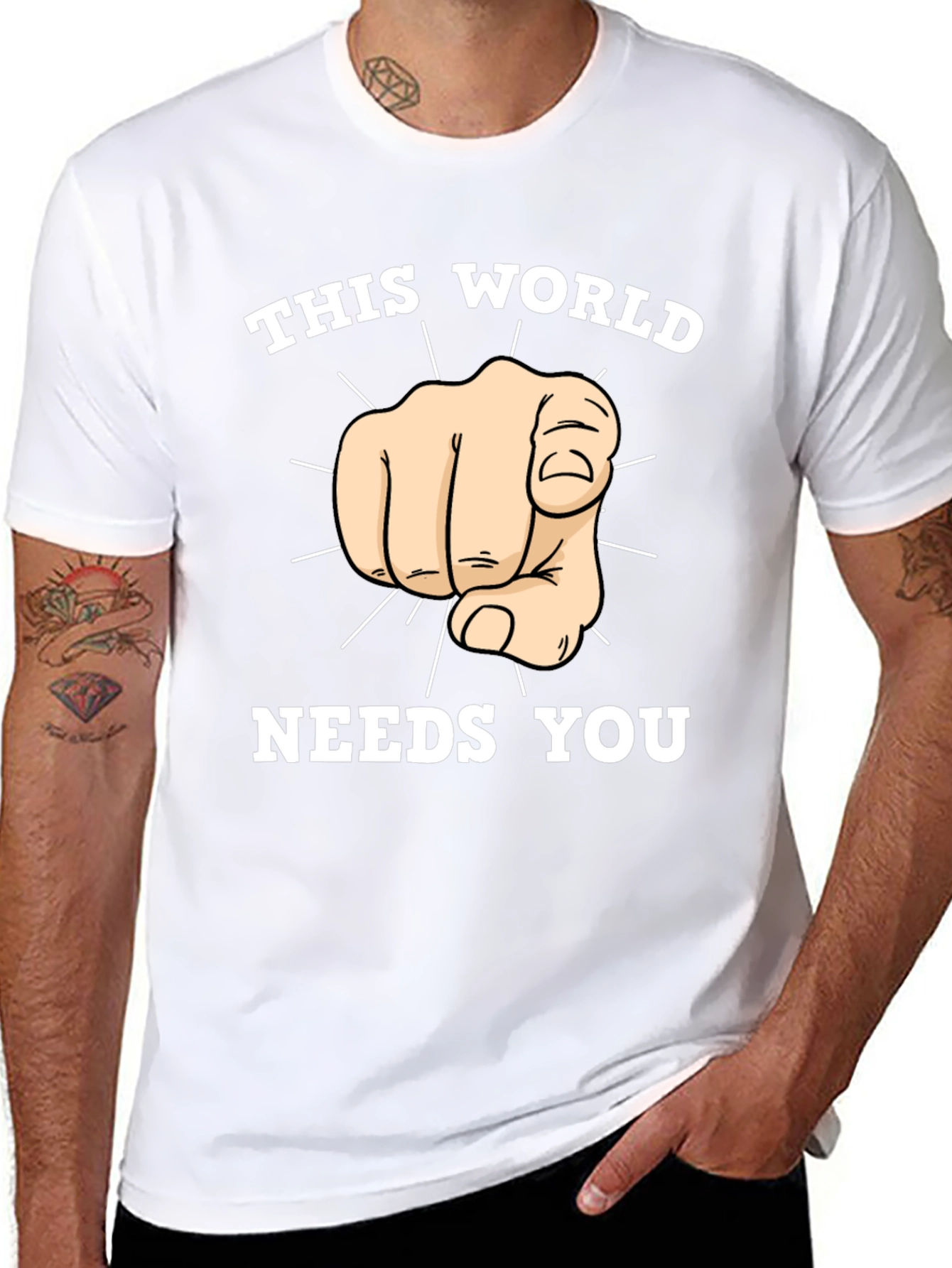 This World Needs You Graphic T-Shirt