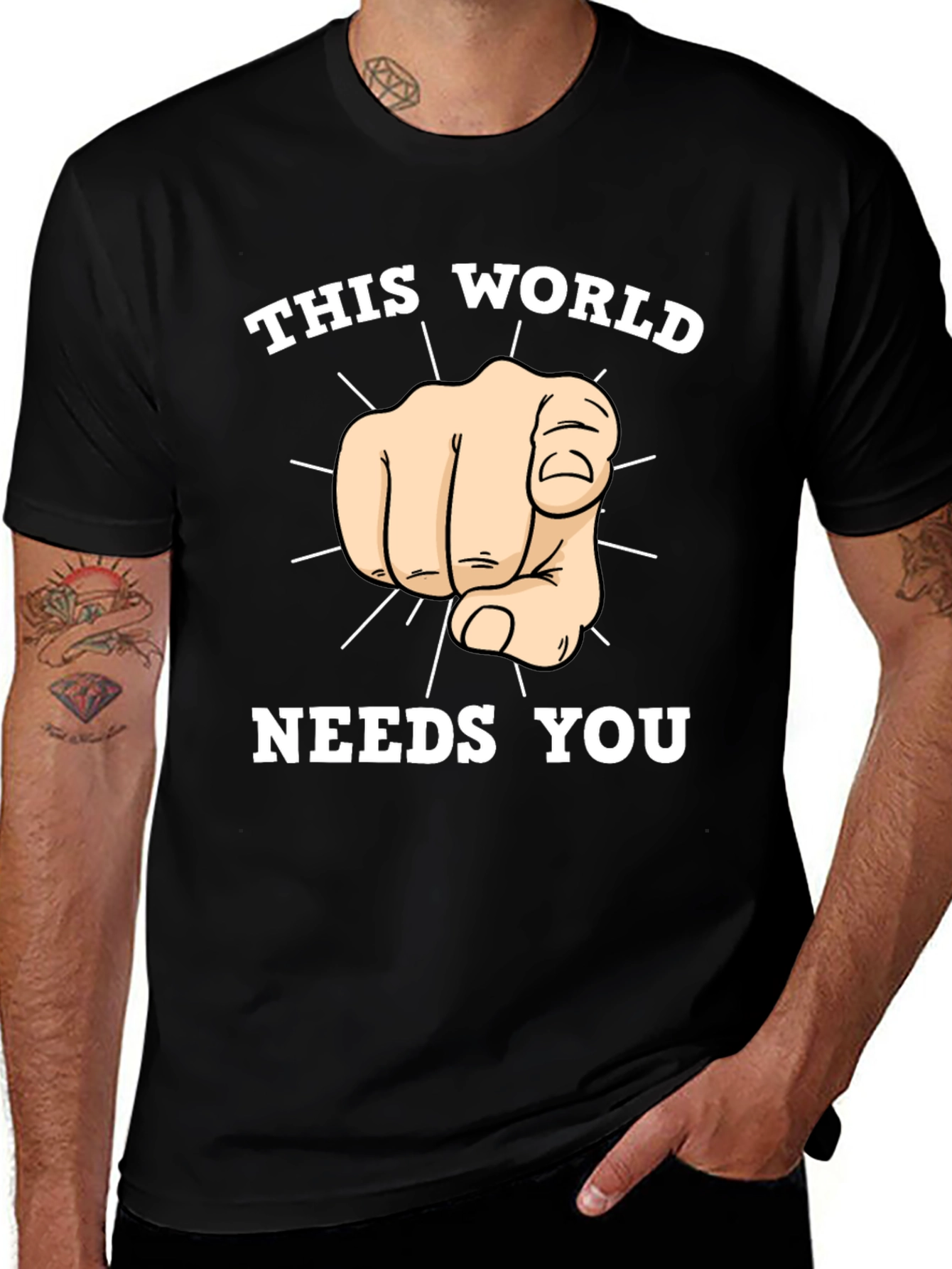 This World Needs You Graphic T-Shirt