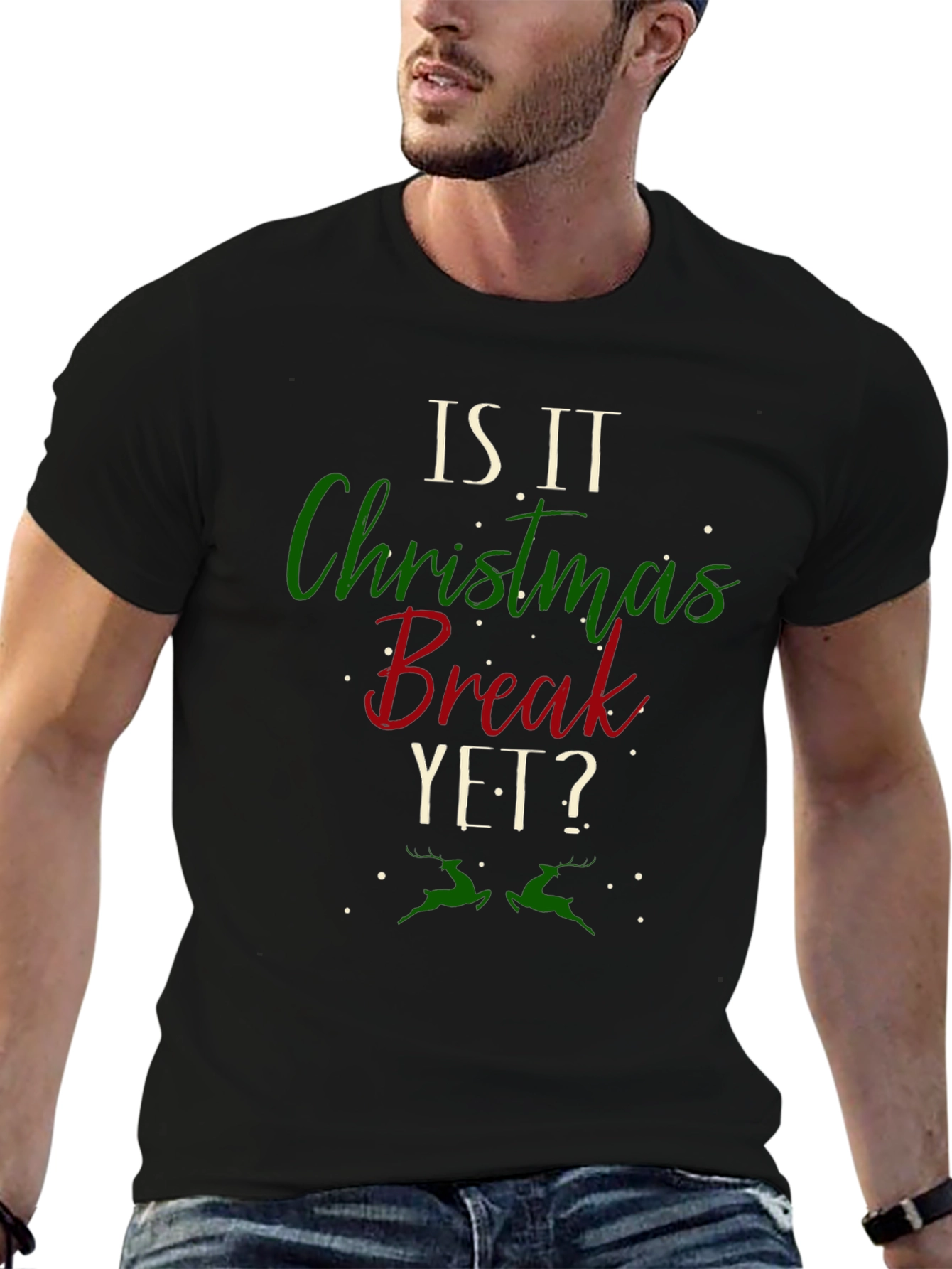 Is It Christmas Break Yet? Holiday T-Shirt