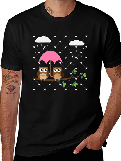 Owl Love T-Shirt - Rain of Hearts