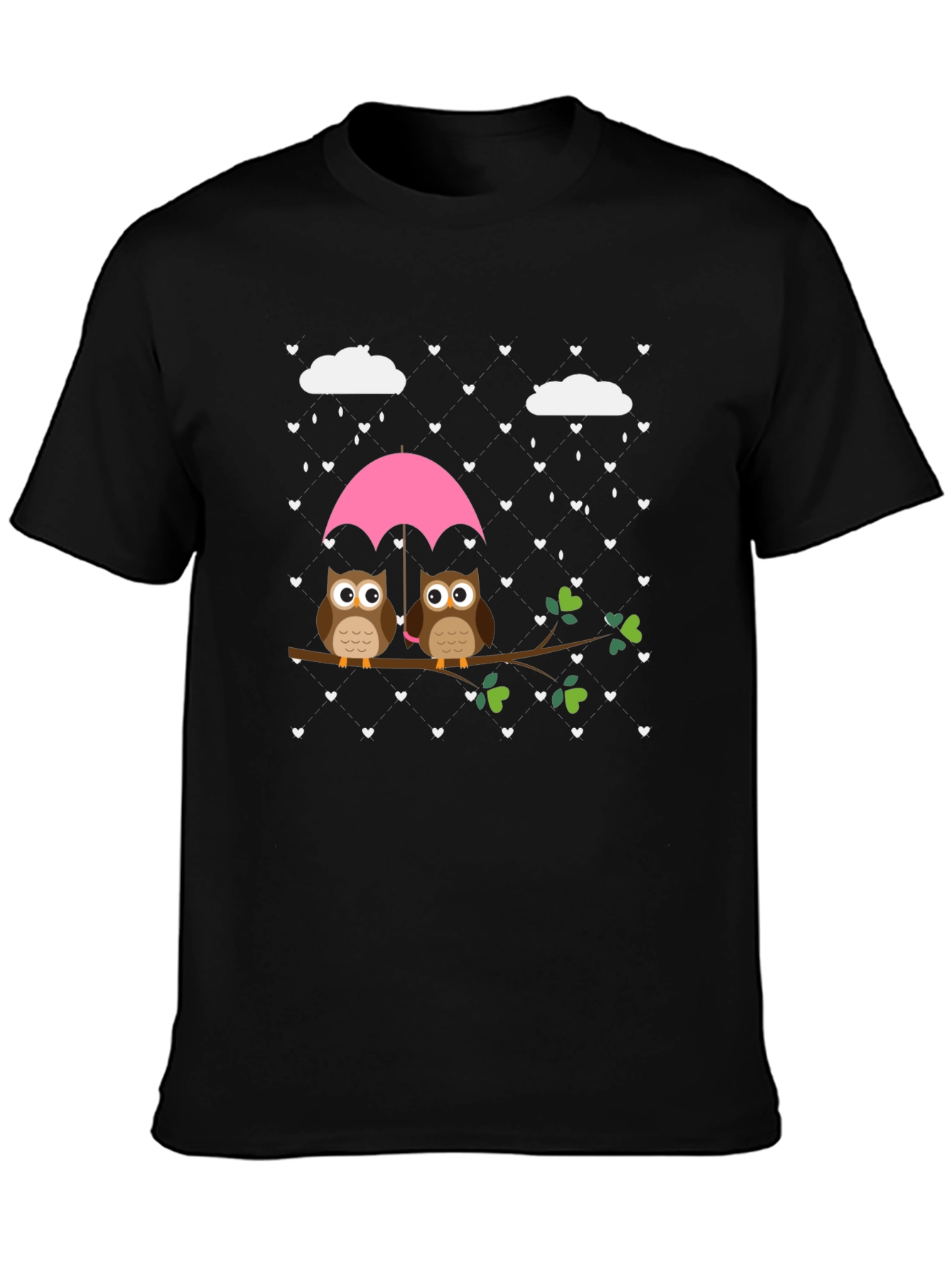 Owl Love T-Shirt - Rain of Hearts