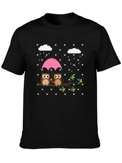 Owl Love T-Shirt - Rain of Hearts