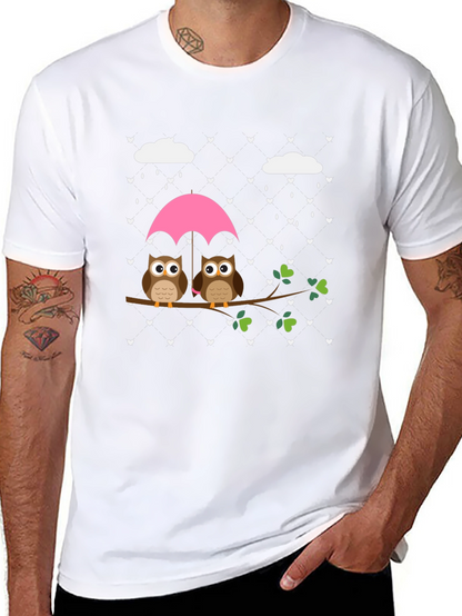 Owl Love T-Shirt - Rain of Hearts