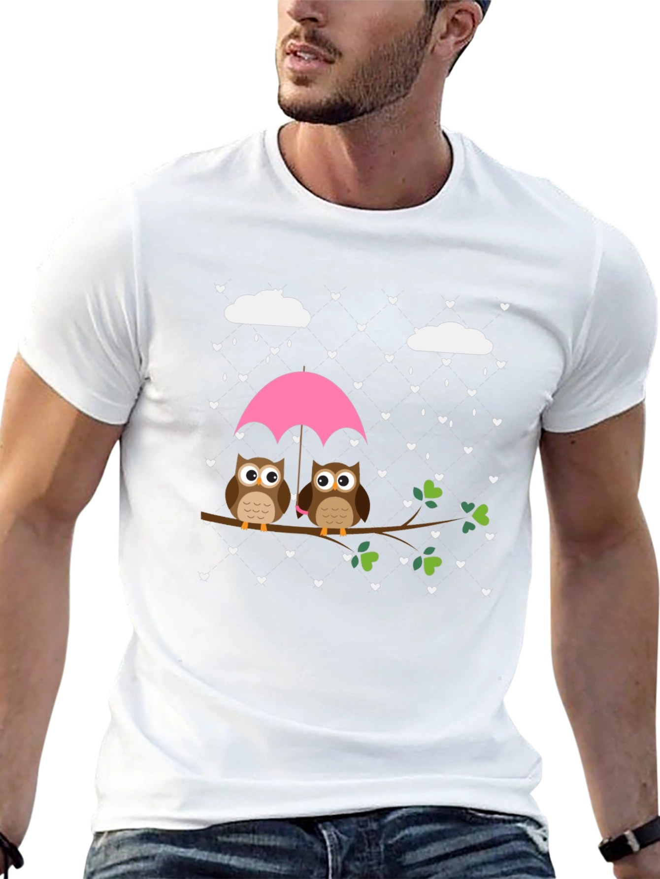 Owl Love T-Shirt - Rain of Hearts