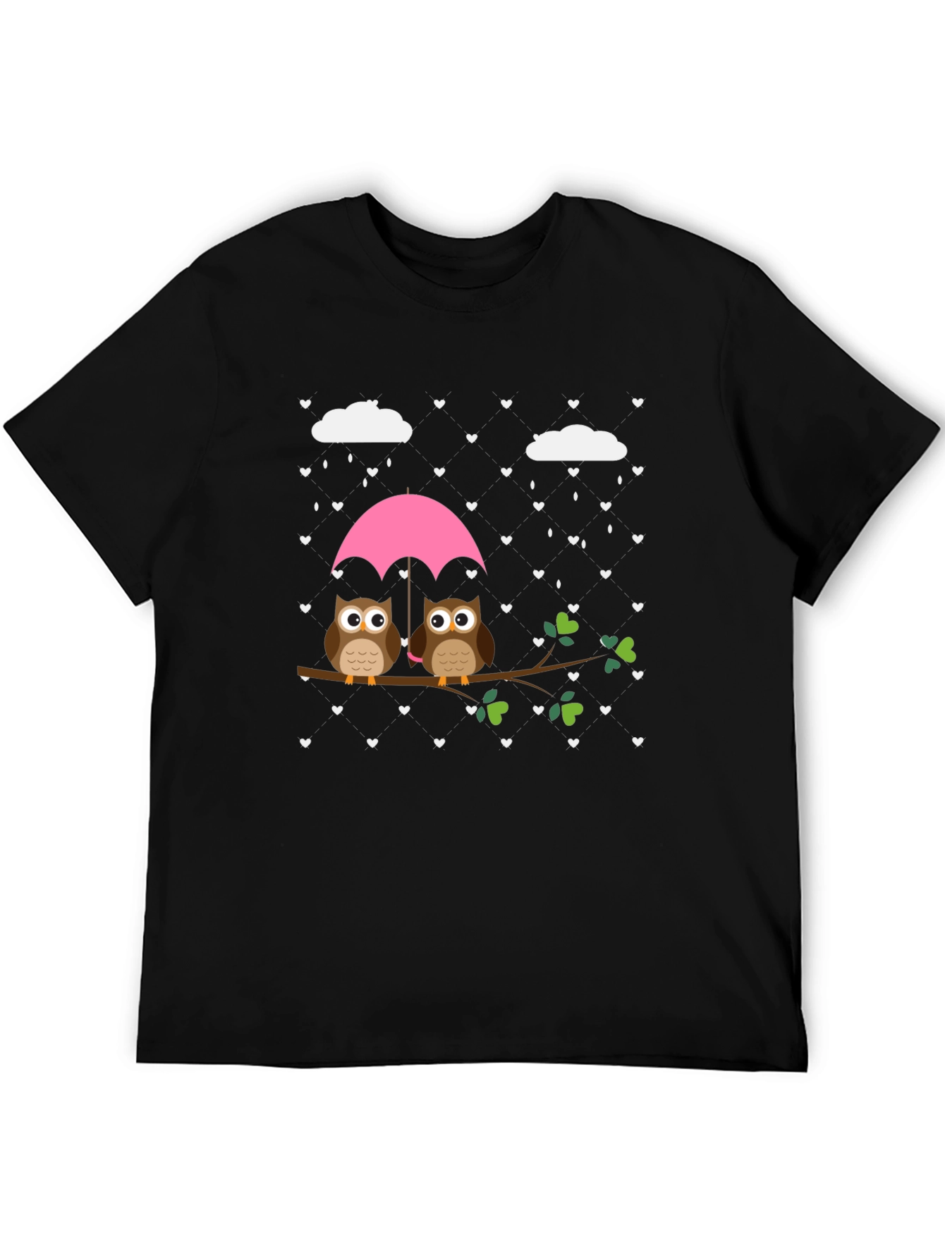 Owl Love T-Shirt - Rain of Hearts