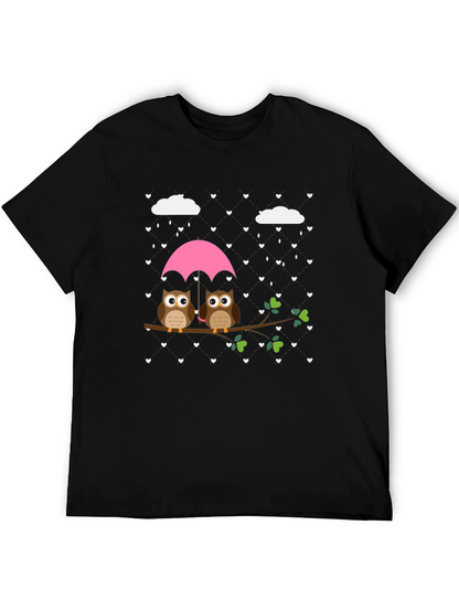 Owl Love T-Shirt - Rain of Hearts