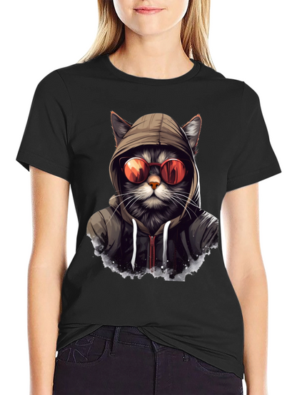 Cool Cat Hoodie T-Shirt