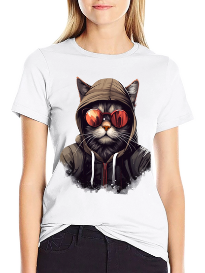Cool Cat Hoodie T-Shirt