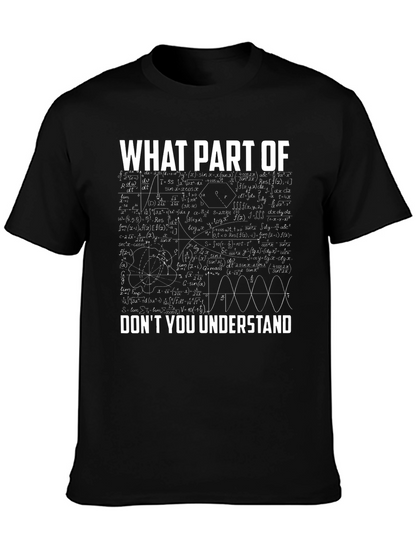 Math Formula Graphic T-Shirt
