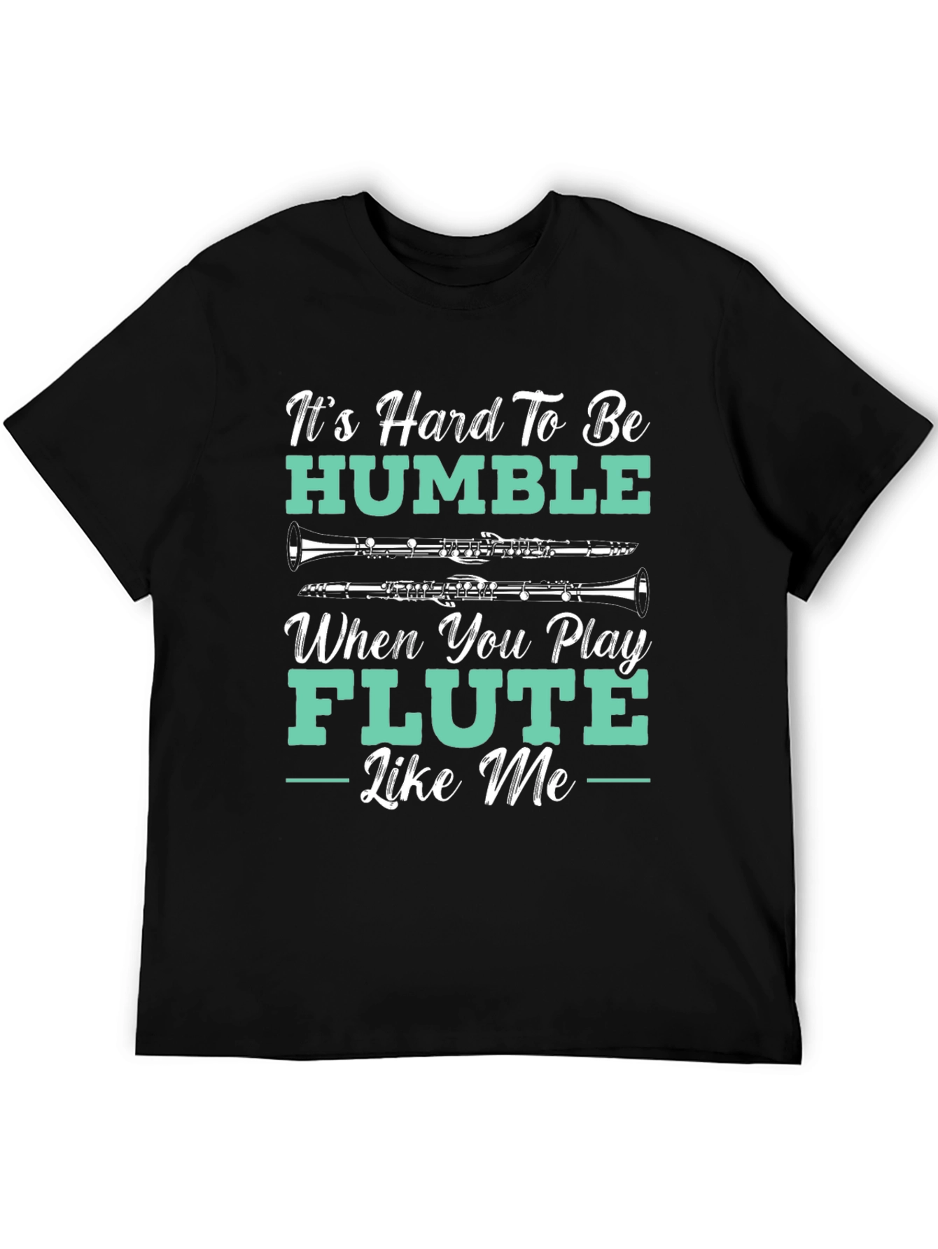 Humorous Flute Player T-Shirt