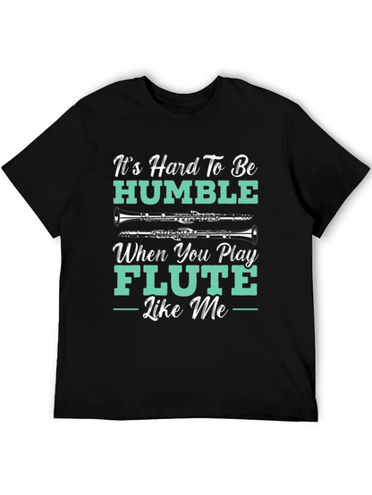 Humorous Flute Player T-Shirt