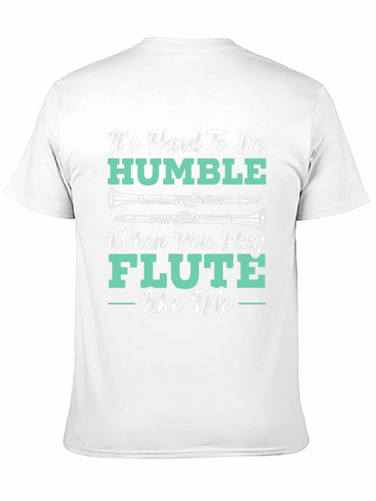Humorous Flute Player T-Shirt