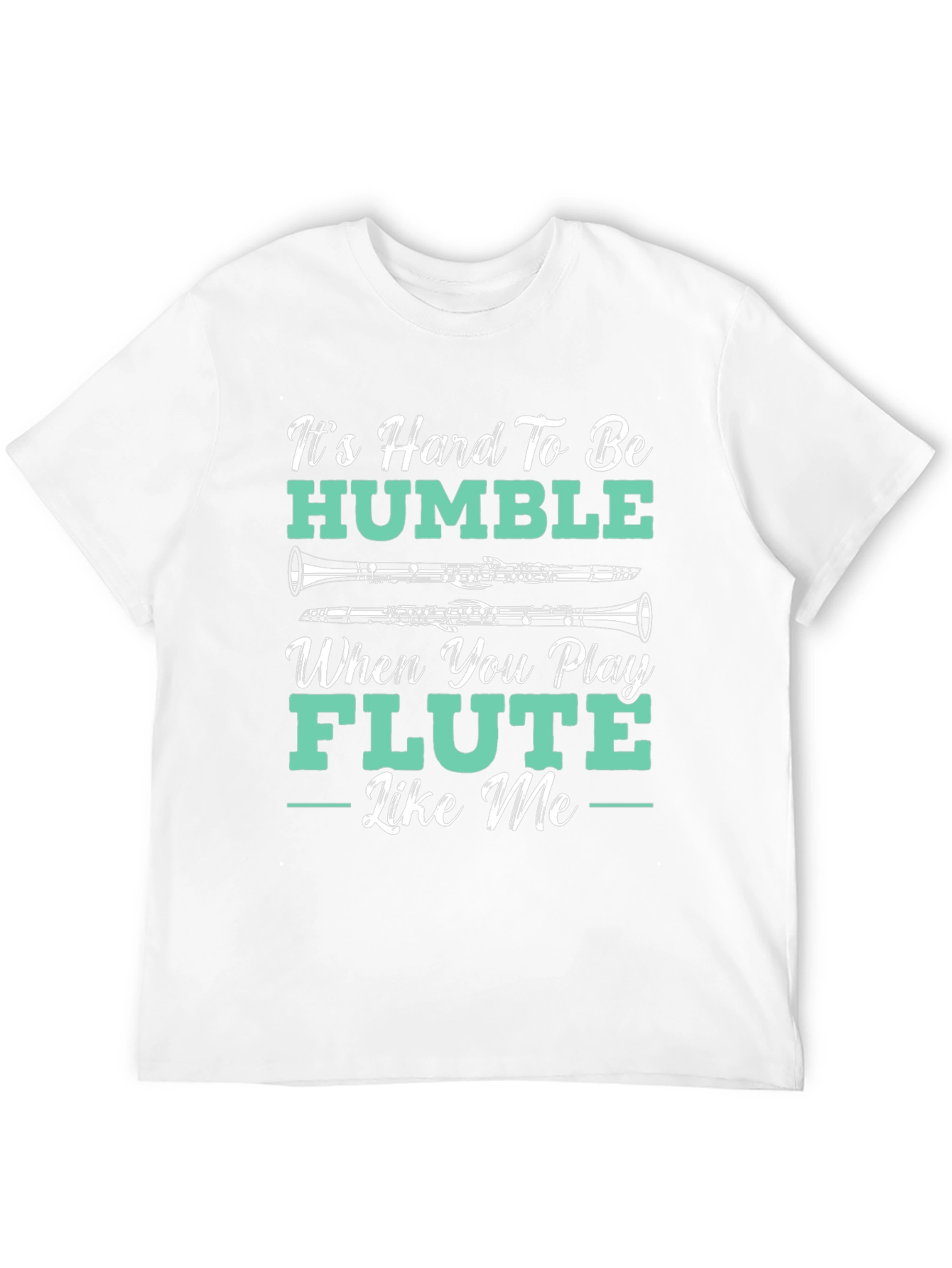 Humorous Flute Player T-Shirt