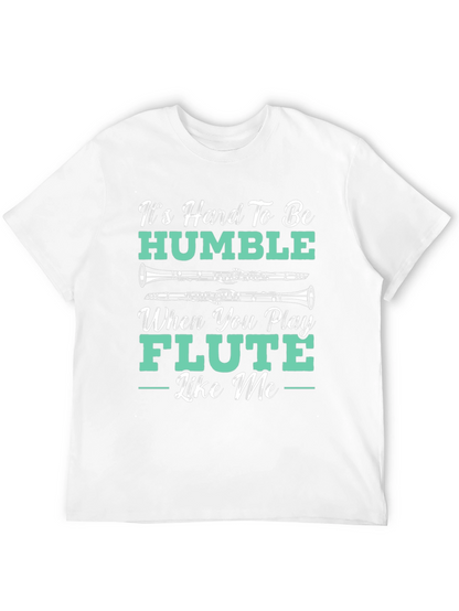 Humorous Flute Player T-Shirt
