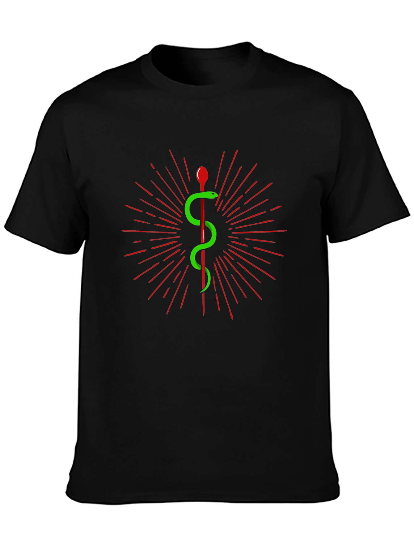 Caduceus T-Shirt - Medical Symbol Tee