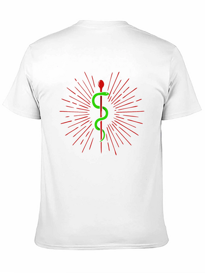 Caduceus T-Shirt - Medical Symbol Tee