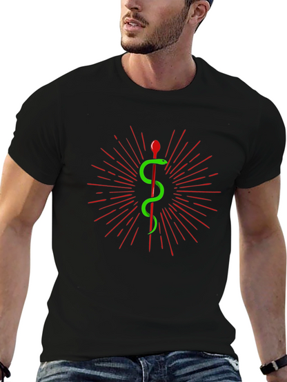 Caduceus T-Shirt - Medical Symbol Tee