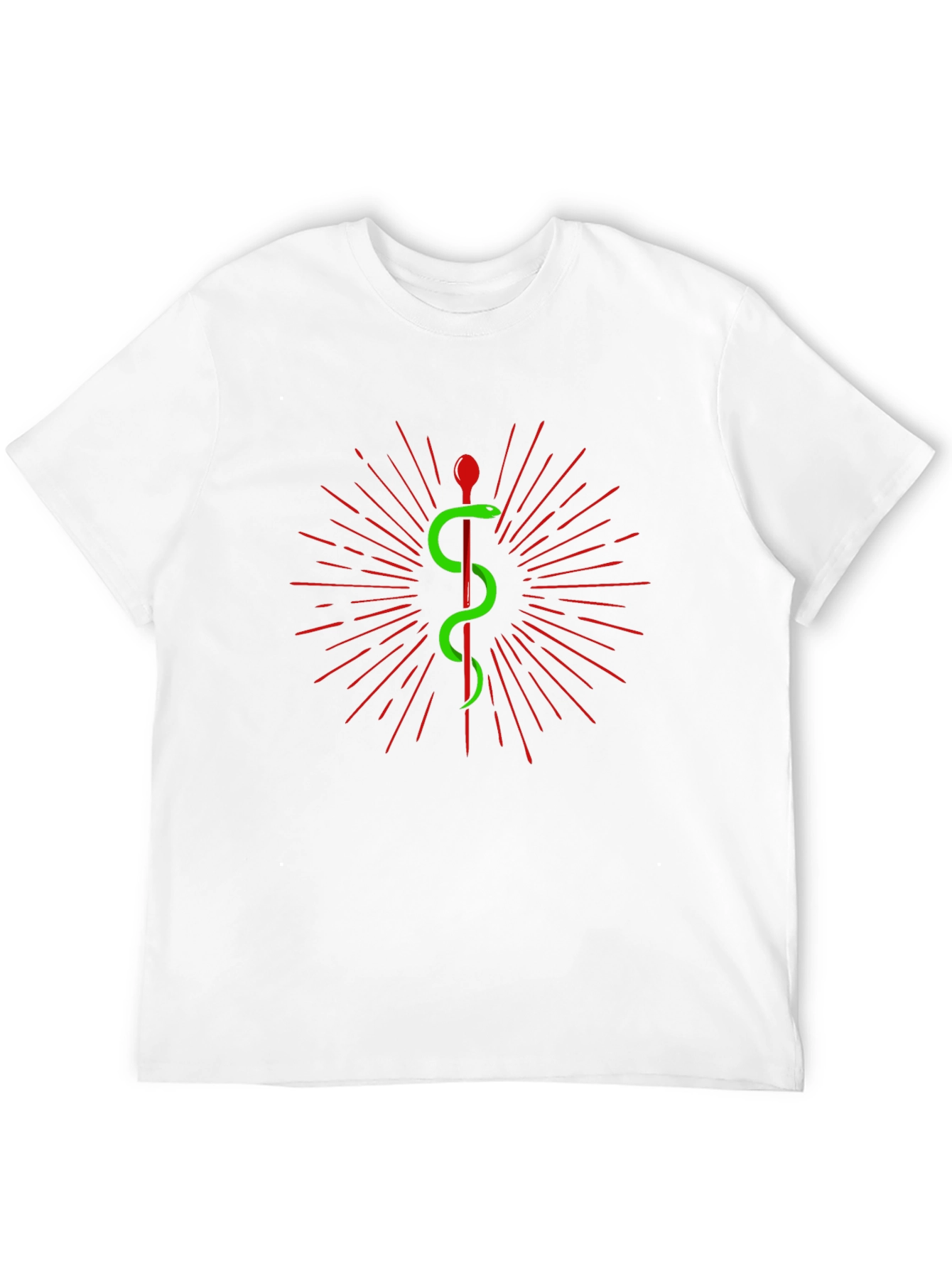 Caduceus T-Shirt - Medical Symbol Tee